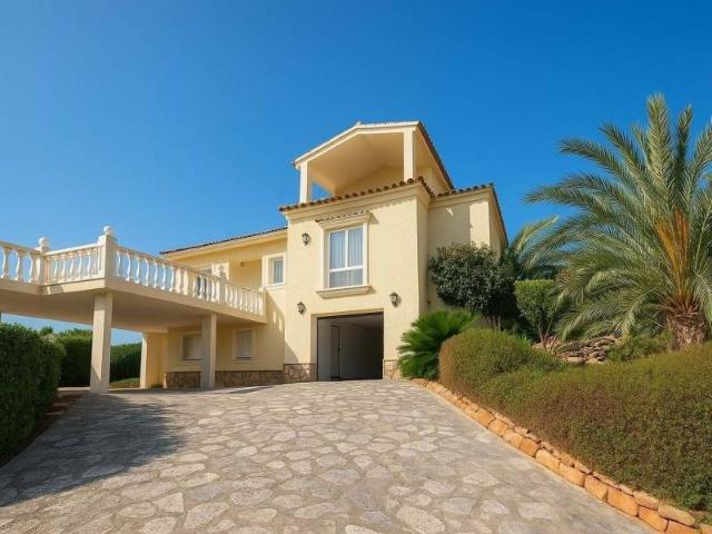 En la prestigiosa urbanización La Sella, presentamos esta ac. 325m² Dénia