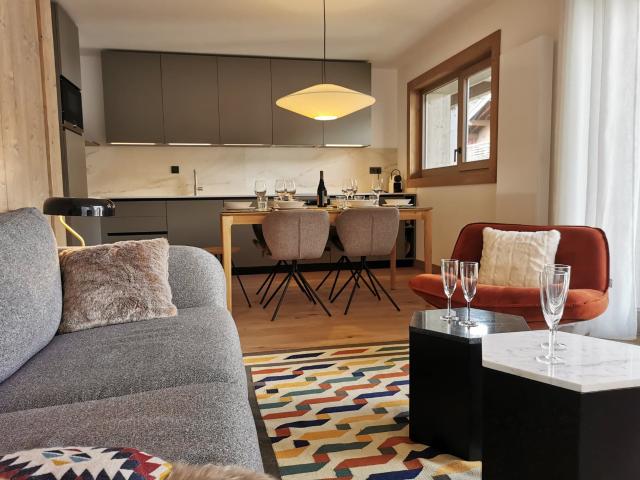 En plein coeur du village, résidence de standing 73m² Les Gets