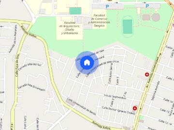 En Renta Casa Amueblada en Colonia Universidad Sur, Tampico Tamaulipas