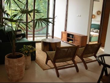 EN RENTA DEPARTAMENTO EN SENDEROS MAYAKOBA, BOSQUES LA CEIBA