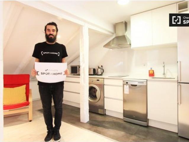 Encantador apartamento de 1 dormitorio en alquiler en La Latina