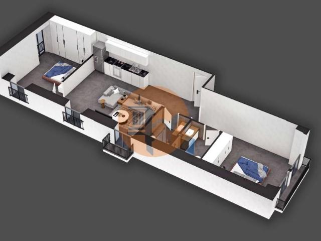 Encantador e sofisticado apartamento T2 em Vila Real de Sant. 90m² Vila Real De Santo António