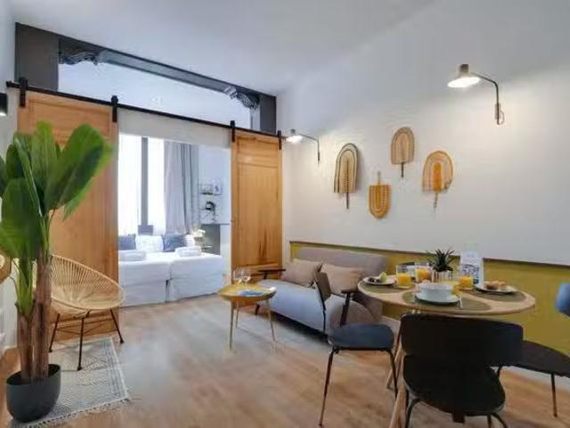¡Recién llegado! Piso de 1 habitación en Carrer de Sepúlveda