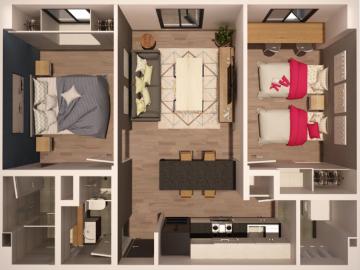 Encanto y Comodidad en Residencial Privado junto a Tlatelolc en San Simón Tolnahuac, Distrito Federal