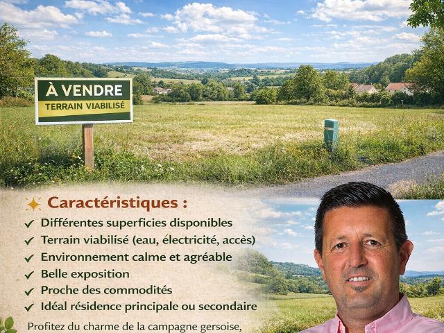 Encausse Vente Terrain 32