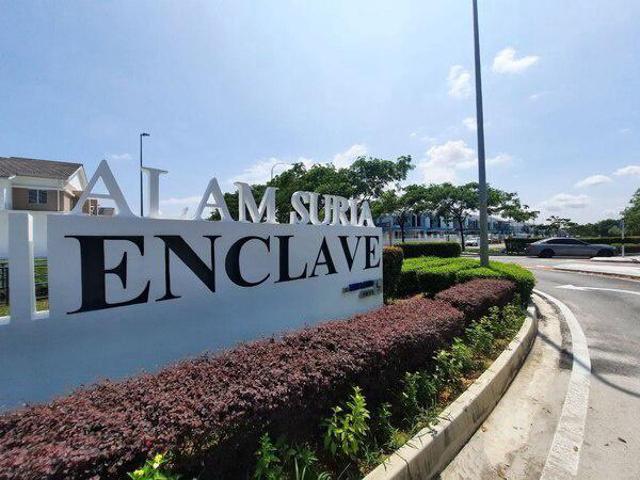 ENCLAVE ALAM SURIA 2 Storey Terrace House PUNCAK ALAM