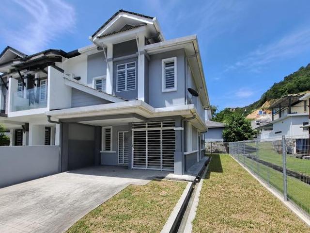 End Lot MURAH Double Storey Terrace Taman Sierra Ukay Ukay Perdana
