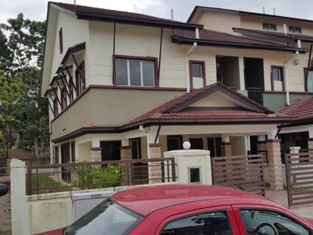 END LOT Double Storey Frontage Andira Denai Alam