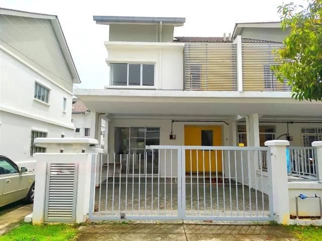 End Lot Double Storey House