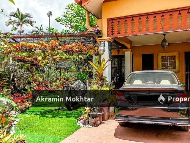 END LOT Double Storey House Alam Damai Puspa Cheras