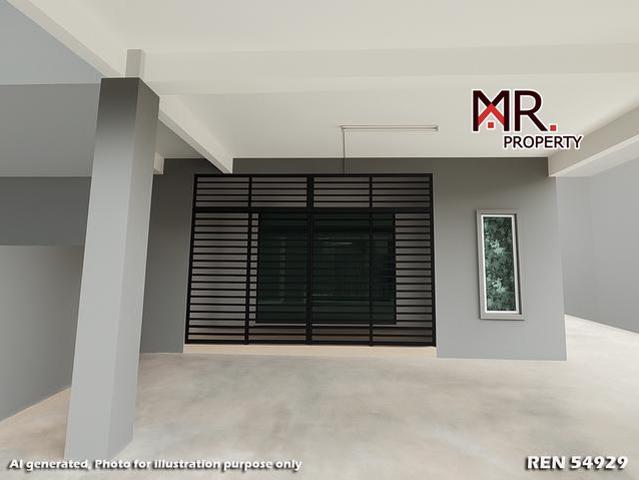 END LOT Double Storey Terrace Bandar Seri Astana DPark Homes FOR SALE