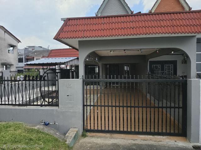 END LOT Double Storey Terrace House Taman Sri Andalas