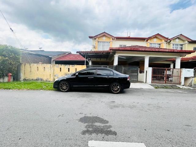 End Lot Double Storey Terrace Jalan Mahang Taman Meru Utama