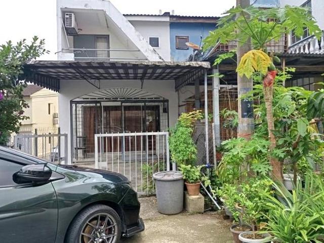 END LOT EXTENDED Double Storey Terrace Taman Muda Ampang