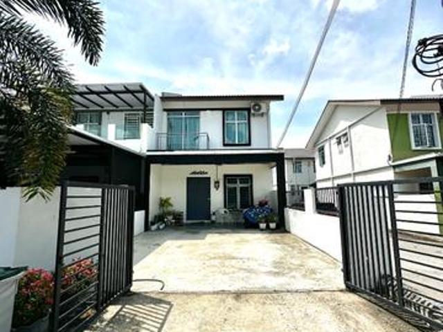 End Lot Extra Tanah Belakang Freehold Scientex Durian Tunggal