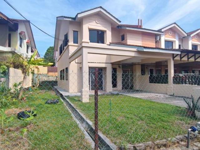 End Lot Facing Open NEWLY PAINTED 2Storey Terrace In Sungai Buloh