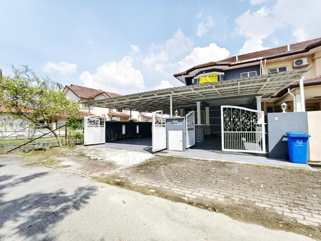 END LOT FACING OPEN 2 Story Terrace Jalan Platinum Seksyen 7 Shah Alam