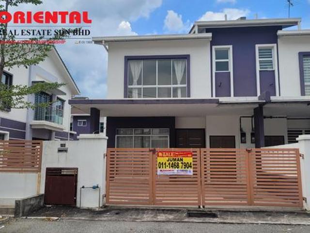 End Lot Rumah p 2 Tingkat Di Taman Meru Perdana Untuk Dijual