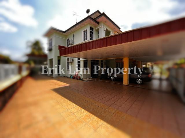 END LOT WITH EXTRA LAND 25 Storey Terrace House Bandar Laguna Merbok