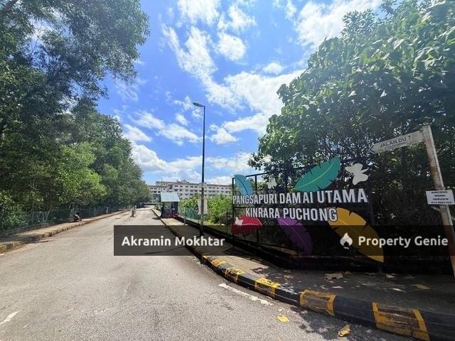 END LOT & 1 COVERED PARKING | Pangsapuri Damai Utama, Bandar Kinrara, Puchong