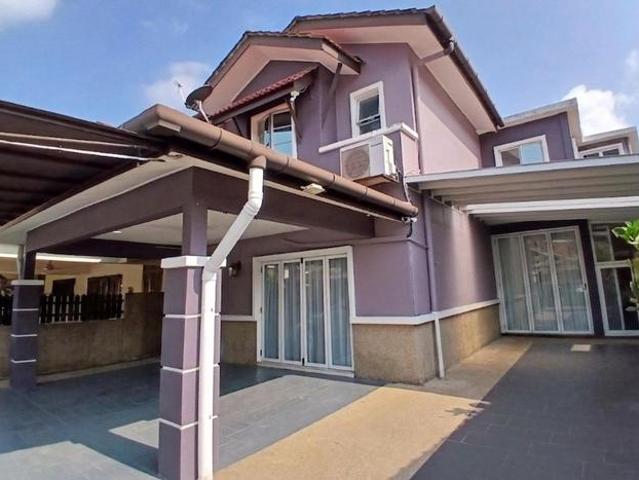 End Lot 6 rooms extended Double Storey link house Denai Alam