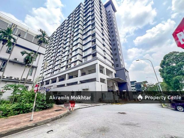 End Unit & 1 Parking | Warisan City View Condominium, Jalan Cheras, KL
