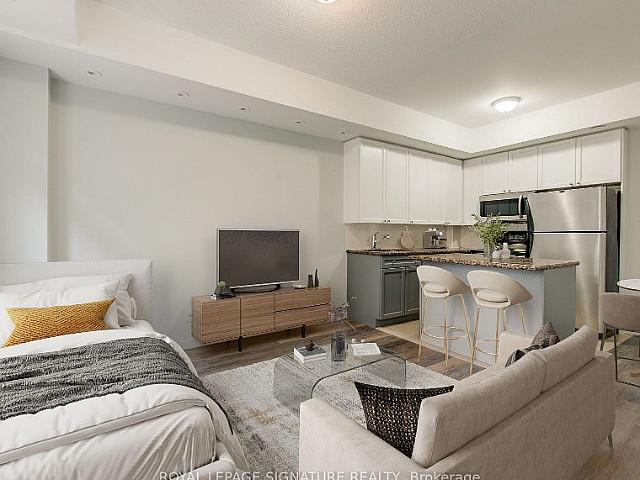 End Unit Bachelor Townhome In The Heart Of Queen West!