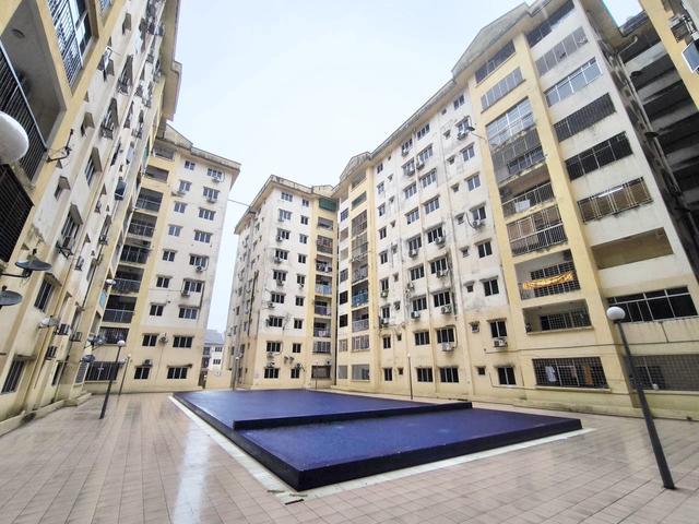 END UNIT FREEHOLD Kenangan View Apartment Taman Jasmin Kajang