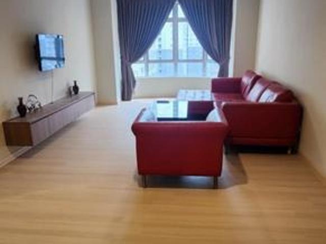 Endah regal newly reno fully furnished low floor corner well kept unit