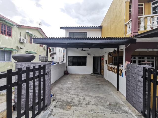 Endlot 2Sty House Taman Muda Ampang Mable tiles Extend kitchen