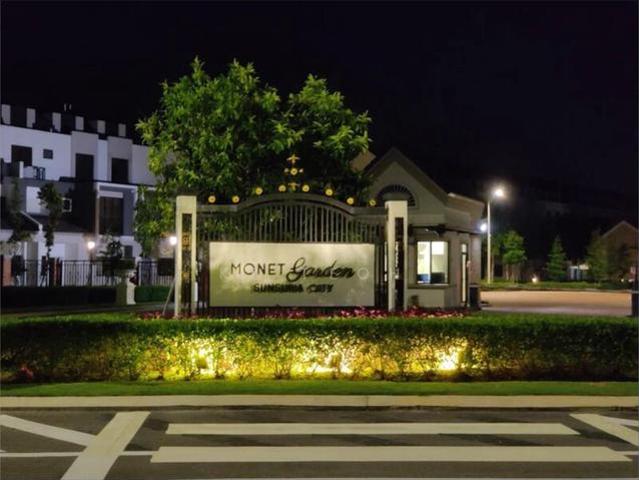 EndLot 6R5B Partly Furnished Monet Garden Sunsuria City Kota Warisan