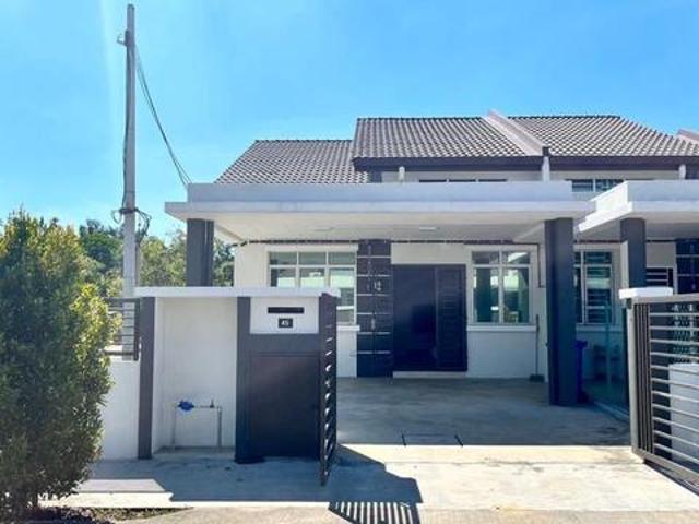Endlot Fully Furnished 1 Storey Terrace jalan Lombing Perak Shah Alam