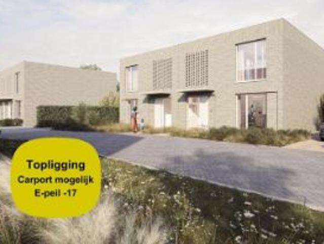 Energieneutrale HOB met 3 slpks en mogelijkheid carport