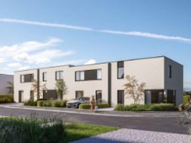 Energieneutrale halfopen nieuwbouwwoning in opbouw