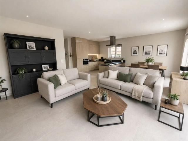 Energiezuinig gelijkvloers appartement met 2 slpk