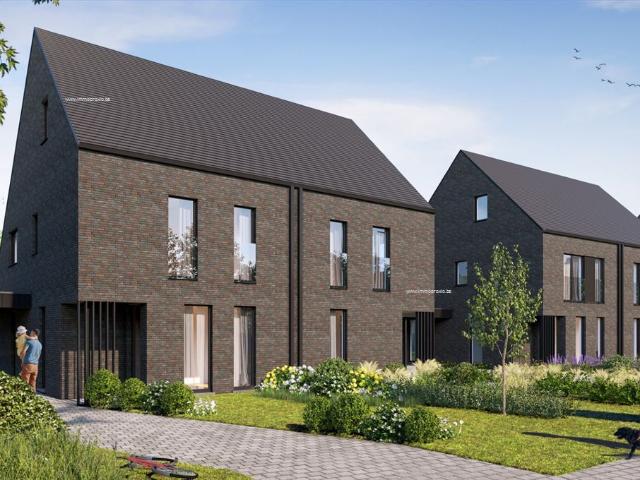 Energiezuinige halfopen bebouwing met ruime tuin