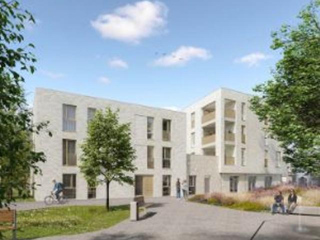 Energiezuinige luxe appartement op een groene oase midden.