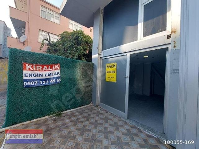 ENGİN EMLAK'TAN KİRALIK 40 METRE GİRİŞ ASMA KATLI