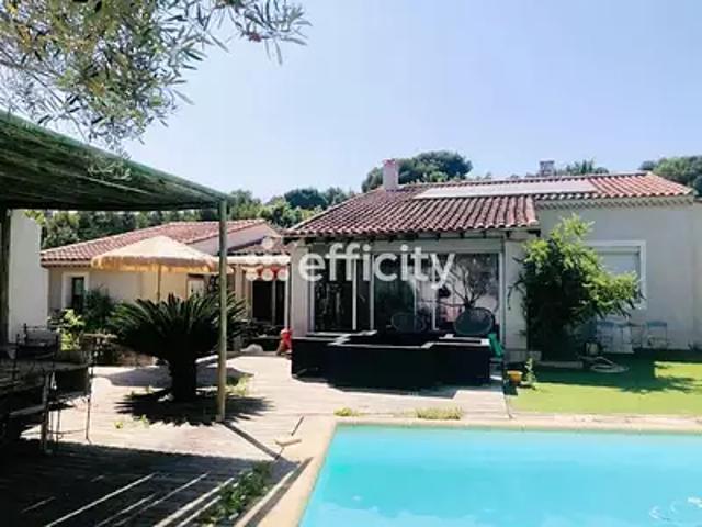 Ensuès la Redonne 13820 Achat / Vente maison 8 pièces t8 piscine jardin