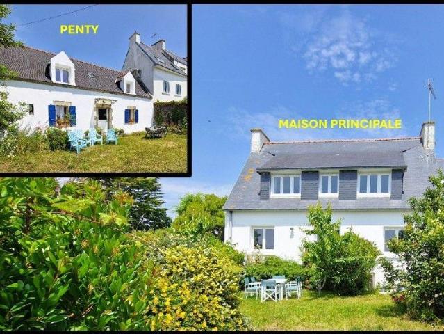 Ensemble de 2 maisons 113 m² + 68 m² 8 pièces Plouhine. 181m² Plouhinec
