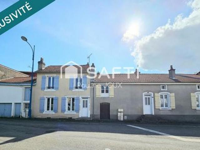 Ensemble de 2 maisons avec garage et terrain