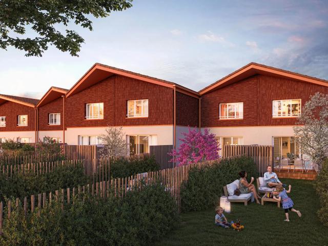 Ensemble de villas de type 4 à l'architecture traditionnelle au coeur d'un environnement calme et verdoyant 4 pièces, 84 m²