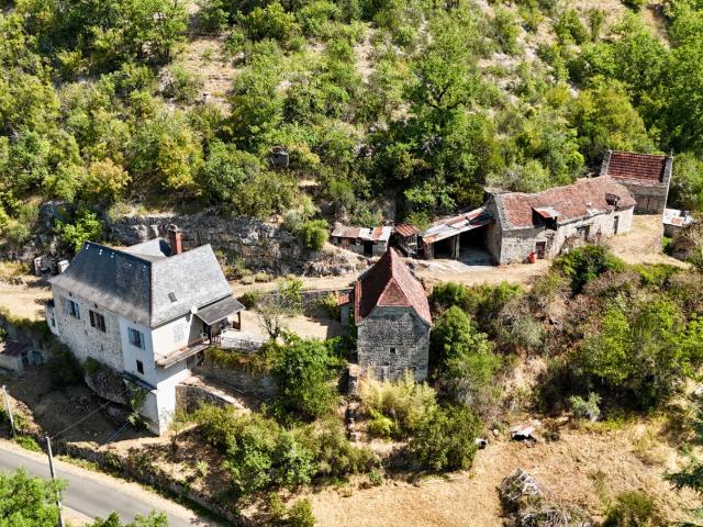 Ensemble de ferme Salvagnac cajarc 5 pièce s 100 m2