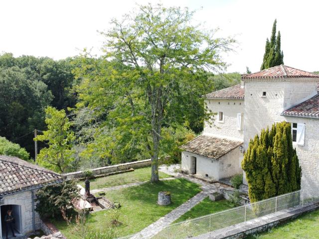 Superbe propriété en pierre du XVIIIᵉ siècle avec gîte et piscine, au cœur d’un parc arboré de 6000 m2