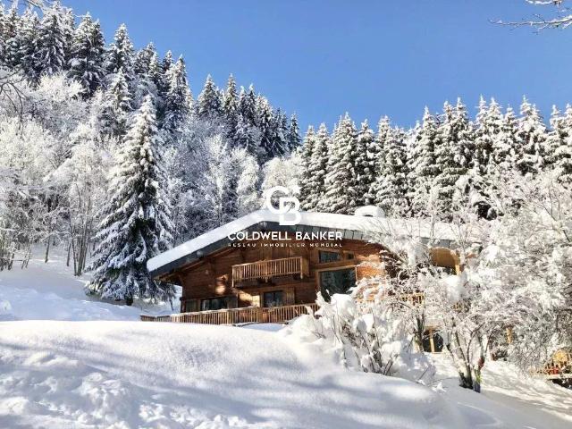 Ensemble immobilier avec chalets et mazot sur les hauteurs d. 308m² Les Houches