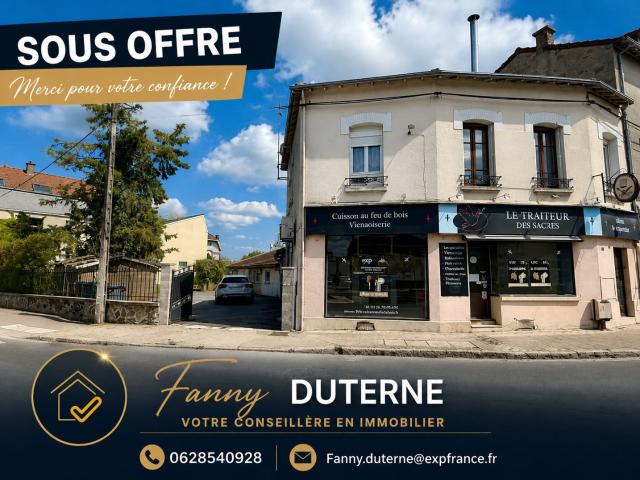 Ensemble immobilier avec local commercial et logement Idéal 163m² Suippes