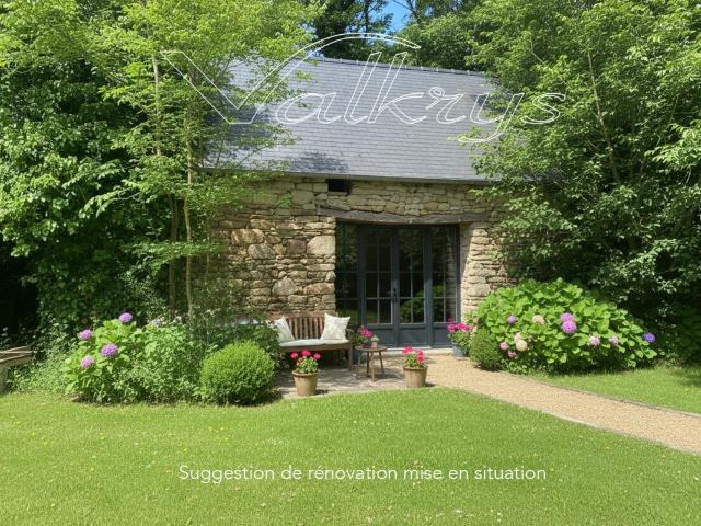 Ensemble immobilier ancien bord de mer à rénover 29350