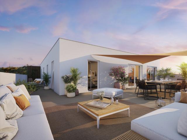 Ensemble immobilier du T2 au T4 alliant architecture et nature proche du centre ville 2 pièces, 41 m²