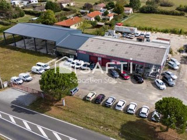 Ensemble immobilier d'activité avec visibilité premium sur un axe majeur