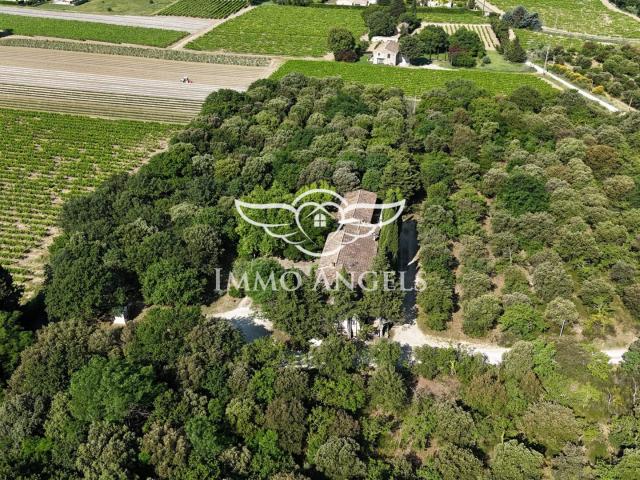 Ensemble immobilier de caractère avec piscine couverte et fo. 500m² Valréas